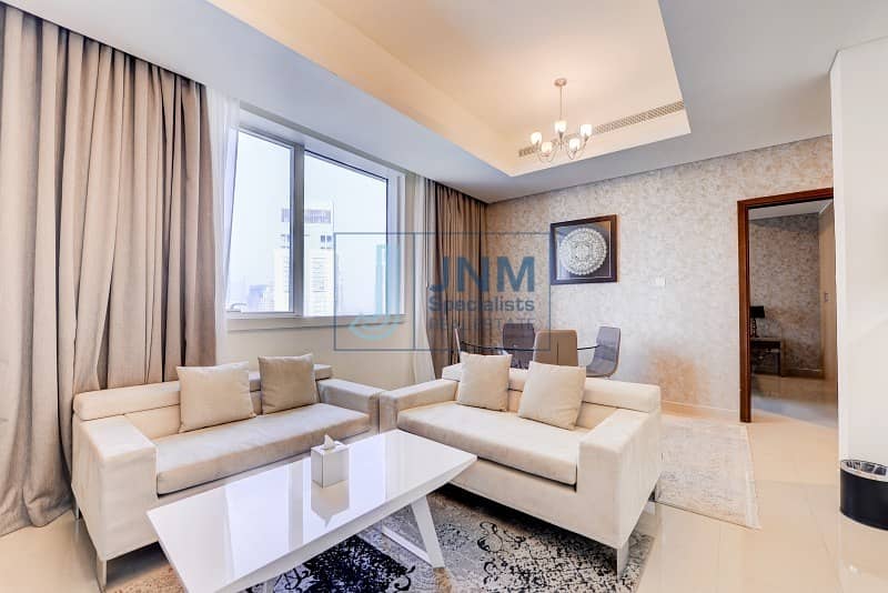 DEWA and DU Bills are Included | Furnished 1 Bed