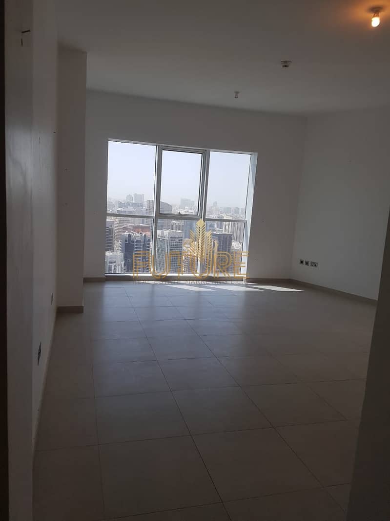 For rent an apartment master room and hall + balcony + guest bathroom + kitchen in Al Reef tower