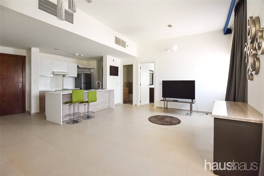 High Floor | Furnished 1 Bed | Golf Views