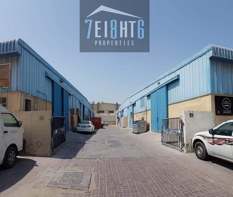 14 700 sq ft well maintained commerical warehouse + high ceiling + 30 Kv power + fire fighting
