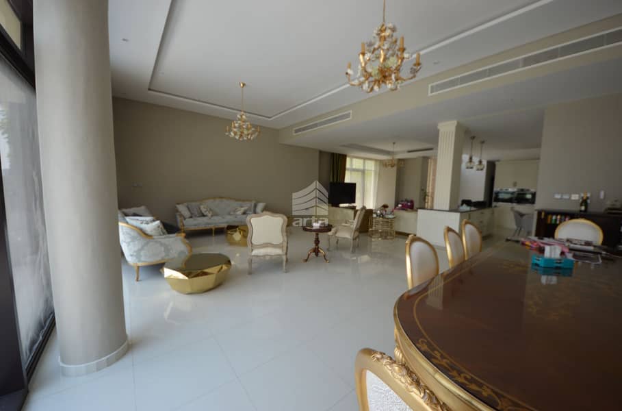 9 Full Golf Course View| Fully Furnished Villa| Spacious Living Room