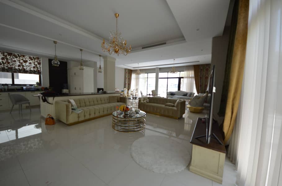 12 Full Golf Course View| Fully Furnished Villa| Spacious Living Room