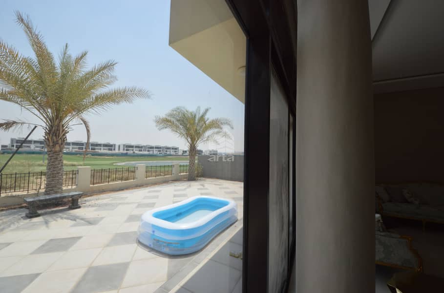 17 Full Golf Course View| Fully Furnished Villa| Spacious Living Room