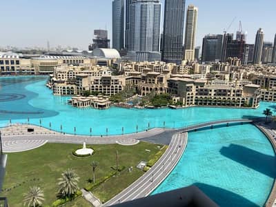 1 Bedroom Apartment for Rent in Downtown Dubai, Dubai - Higher Floor - Water Fountain view - Chiller Free 1 Bedroom Apartment for Rent in Downtown Dubai, Dubai - Higher Floor - Water Fountain view - Chiller Free