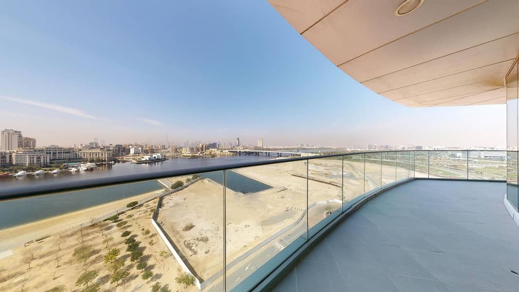 Dubai creek views | balcony | Free maintenance Dubai creek views | balcony | Free maintenance