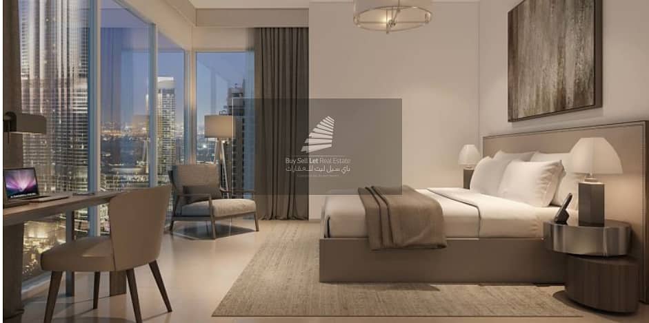Emaar | Full Burj and Fountain Views 1BR | Perfect Layout/ With Attractive Payment Plan Offer