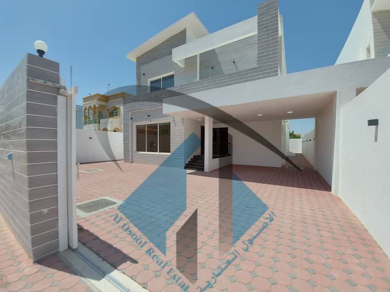 New villa for sale next to a freehold mosque with the possibility of bank financing without down payment