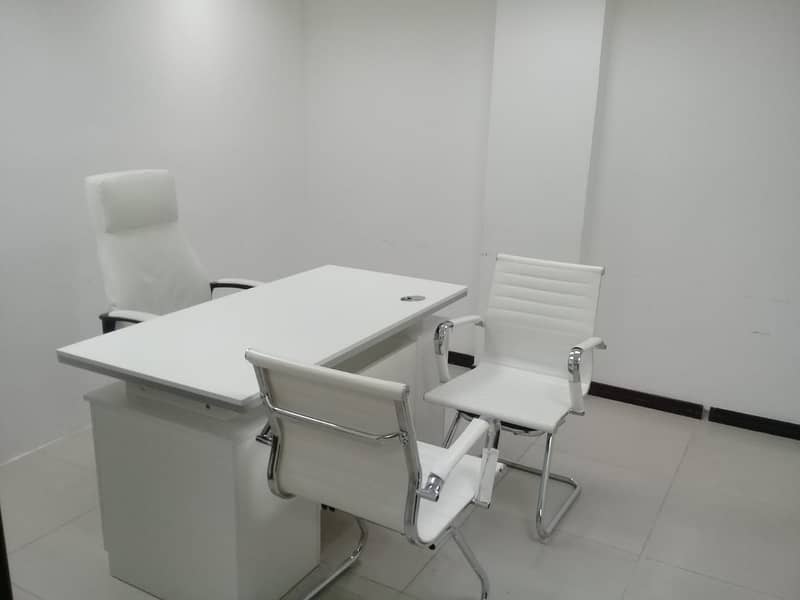 FURNISHED OFFICE WITH FREE DEWA | INTERNET | 4 CHEQUES PAYMENT