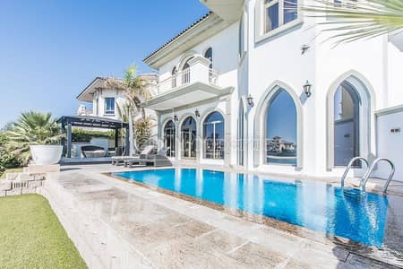 5 Bedroom Villa for Sale in Palm Jumeirah, Dubai - Immaculate Upgraded 5Br Atrium Entry Atlantis View 5 Bedroom Villa for Sale in Palm Jumeirah, Dubai - Immaculate Upgraded 5Br Atrium Entry Atlantis View