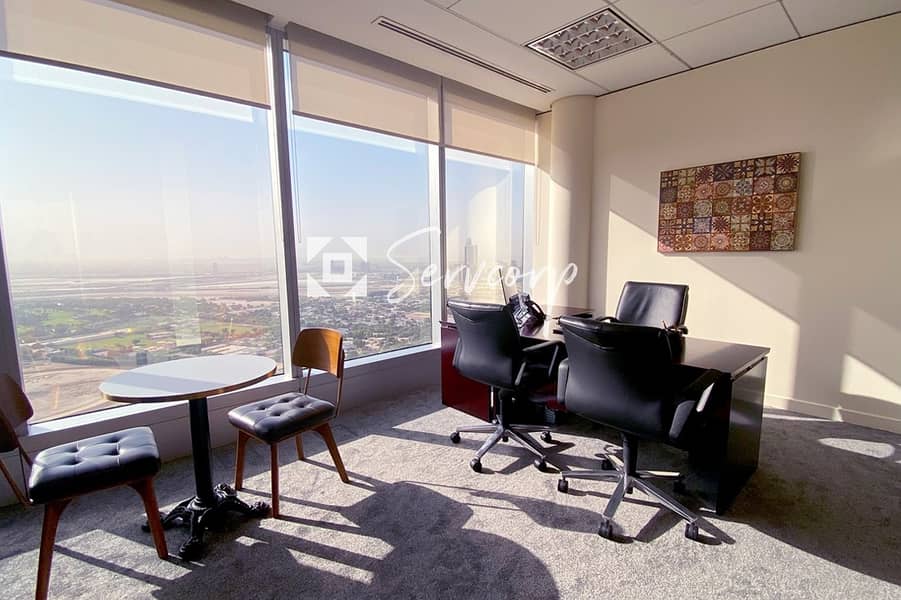 Exclusive private offices in Emirates Towers