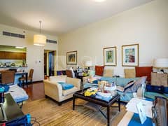 Fully Furnished 1 Bed | Full Marina view