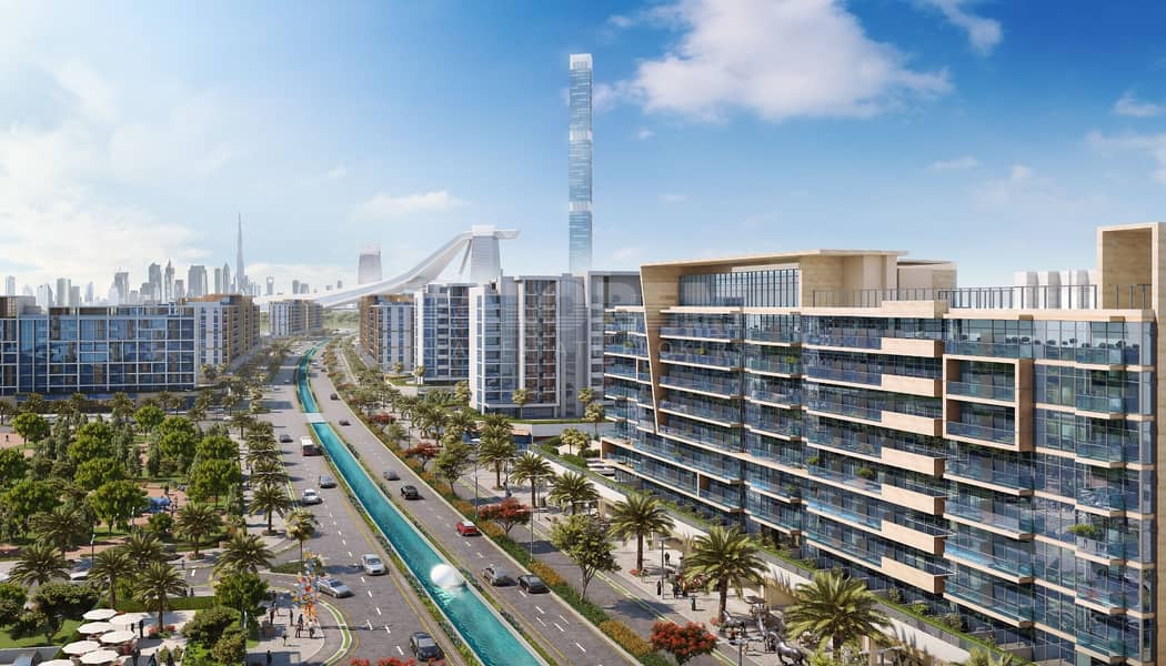 Own your unit by the  Canal  in Meydan with a Luxury finishing | FREEHOLD
