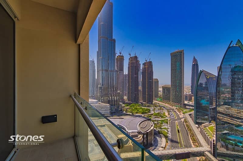 Luxuriously Furnished Studio with Iconic Burj View