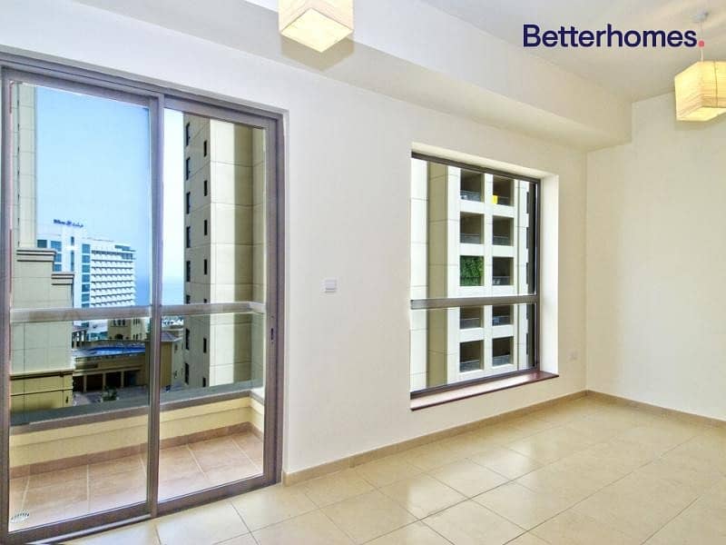 4 Unfurnished | Balcony | Partial Sea View