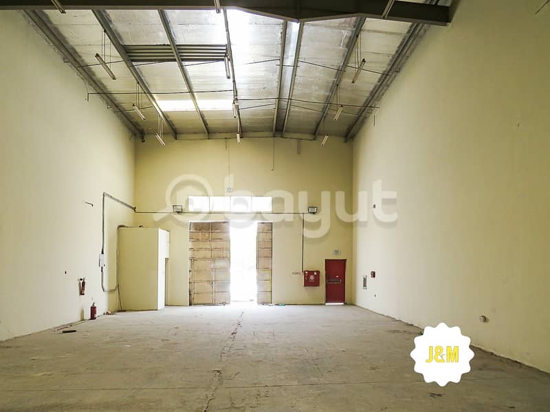 high ceiling | warehouse |multiple sizes | 0% commission