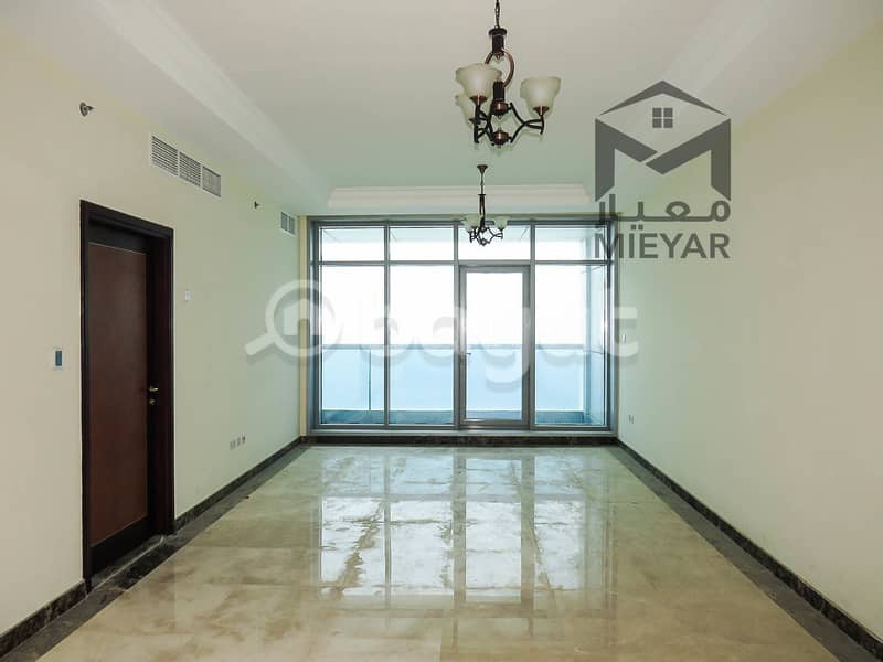 Three rooms and a hall for sale Corniche Residence