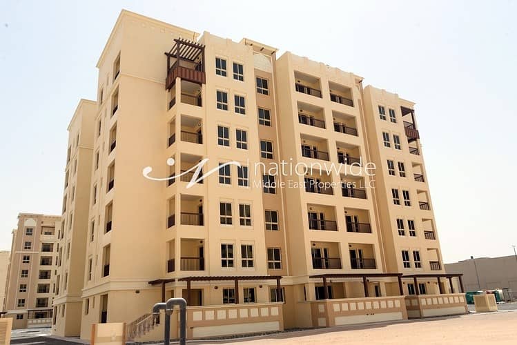 Vacant! Enthralling 2 BR Apartment In Bani Yas