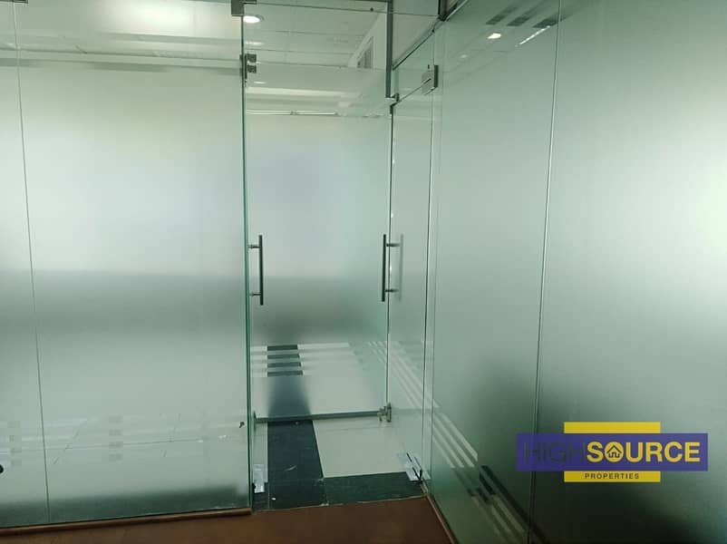 Luxury Furnished glass partition Office Space+1 parking