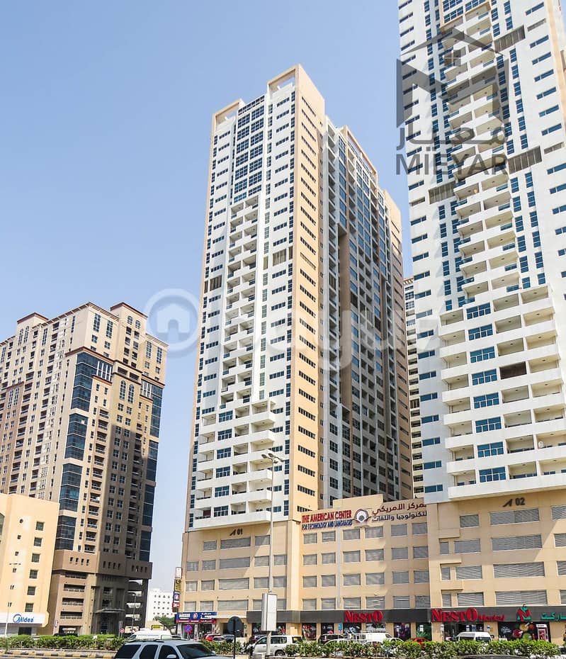 For rent, Ajman One Towers annual studio