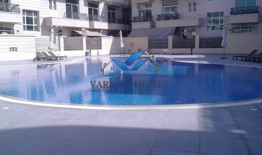 Excellent 4 master bedrooms with pool & Gym at MBZ