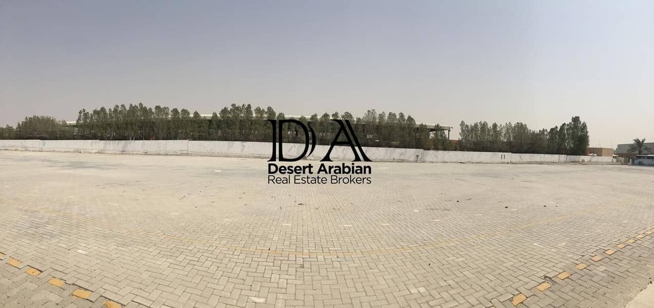Big Yard with Store |  Rate 12 AED  Sq. ft