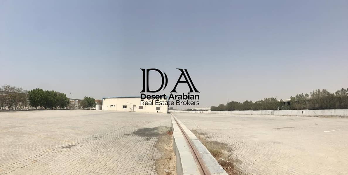 11 Big Yard with Store |  Rate 12 AED  Sq. ft