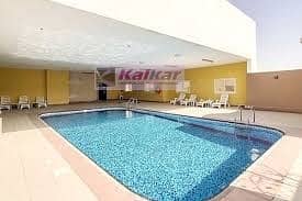 DSO - Cordoba Palace - 1 B/R Apt # AED. 35,000/- with balcony and open view