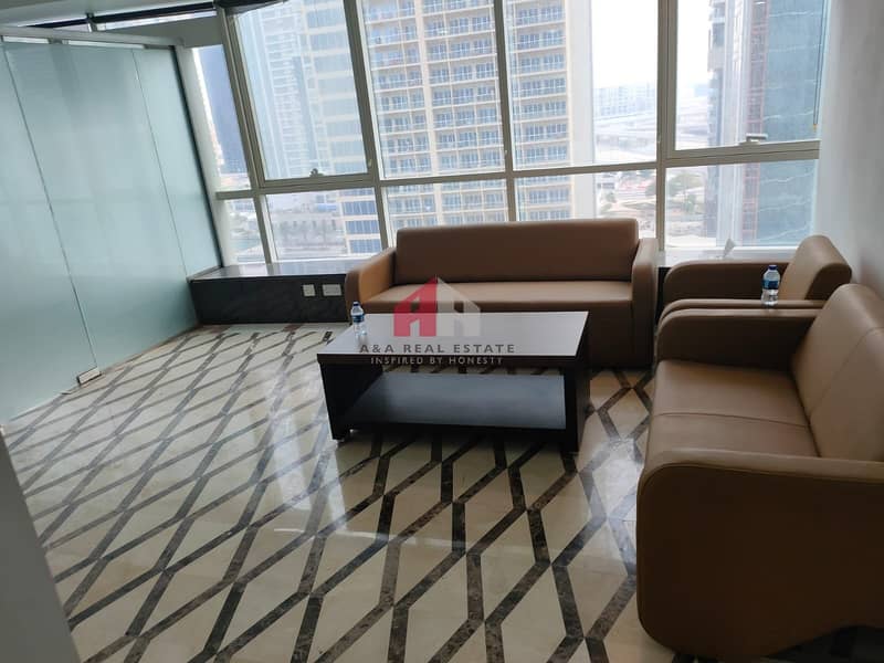 Furnished & partitioned office for Rent in Fortune Tower Furnished & partitioned office for Rent in Fortune Tower