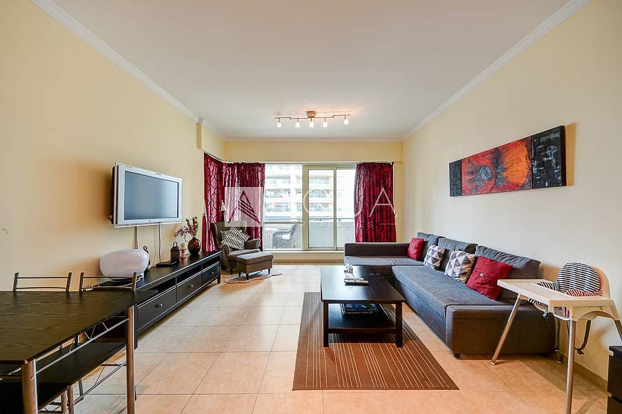 Bright and Spacious | 1 Bedroom | Furnished