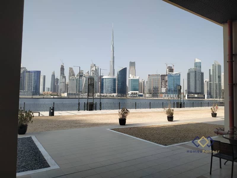 Retail Space On Prime Location-Full Burj Khalifa & canal view-Business Bay.