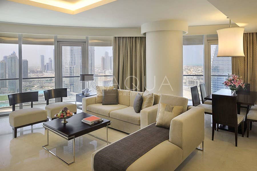 Vacant | Fully Furnished | Burj Khalifa View