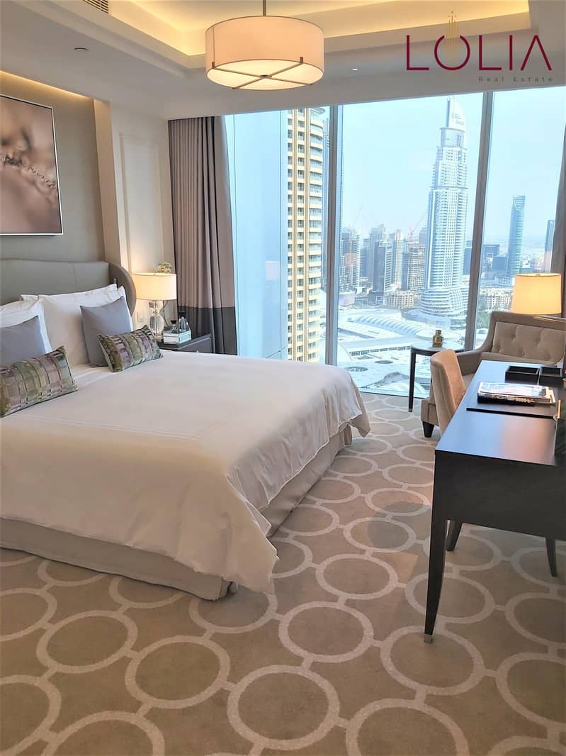 Luxury 2 Bhk |  Burj Khalifa View | High Floor