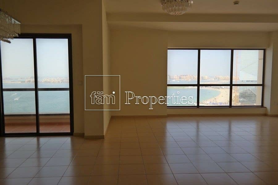 High Floor Panoramic Sea View 3BR+Maids