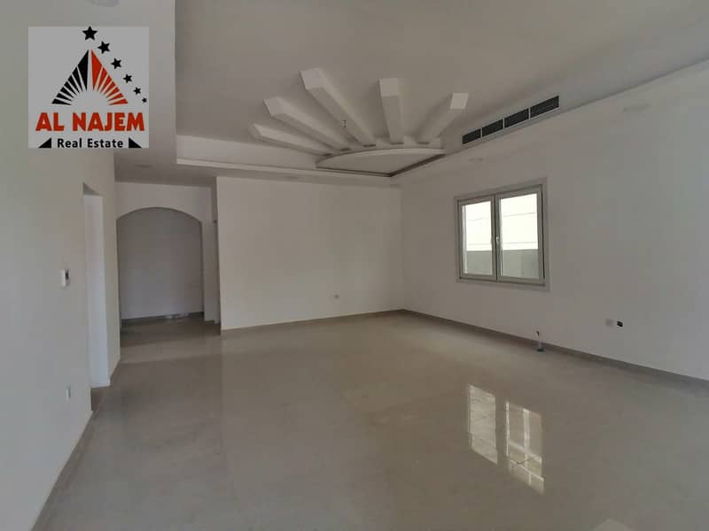 Villa for sale in the emirate of Ajman, modern design, central air conditioning