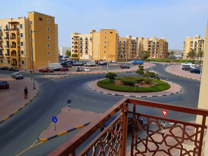 Family Building Studio with Balcony Available for Rent In Emirates Cluster International City