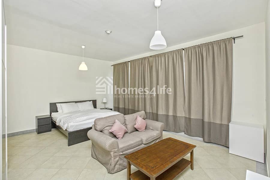 Fully Furnished Studio | Huge Balcony | Chiller Free Fully Furnished Studio | Huge Balcony | Chiller Free