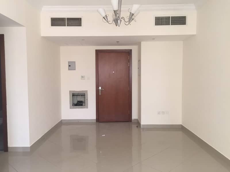 VERY HUG ONE BHK AVAILABLE IN TAAWUN SHARJAH ONE MONTH FREE RENT JUST 23K FOR ONE YEAR