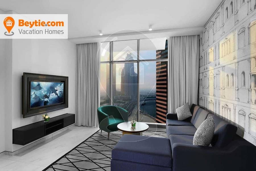 Classy 1BR Hotel Apartment in Millennium Atria Classy 1BR Hotel Apartment in Millennium Atria