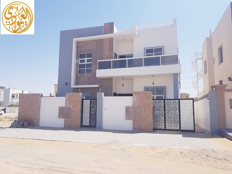 A new villa, the first inhabitant, with finishing, an excellent price, and a large building area, in the Al Helio area 2. Without downpayments