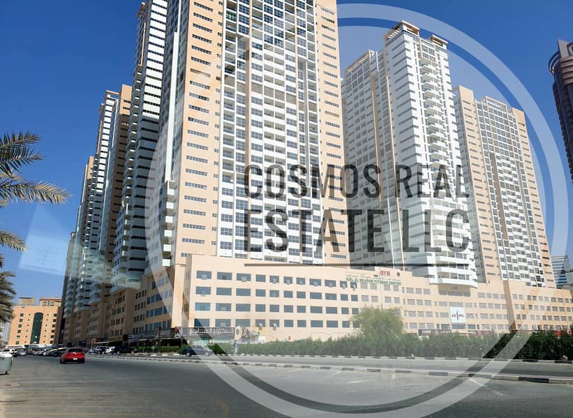 Квартира в Аль Саван，Аджман Уан Тауэрс, 2 cпальни, 34000 AED - 4781339