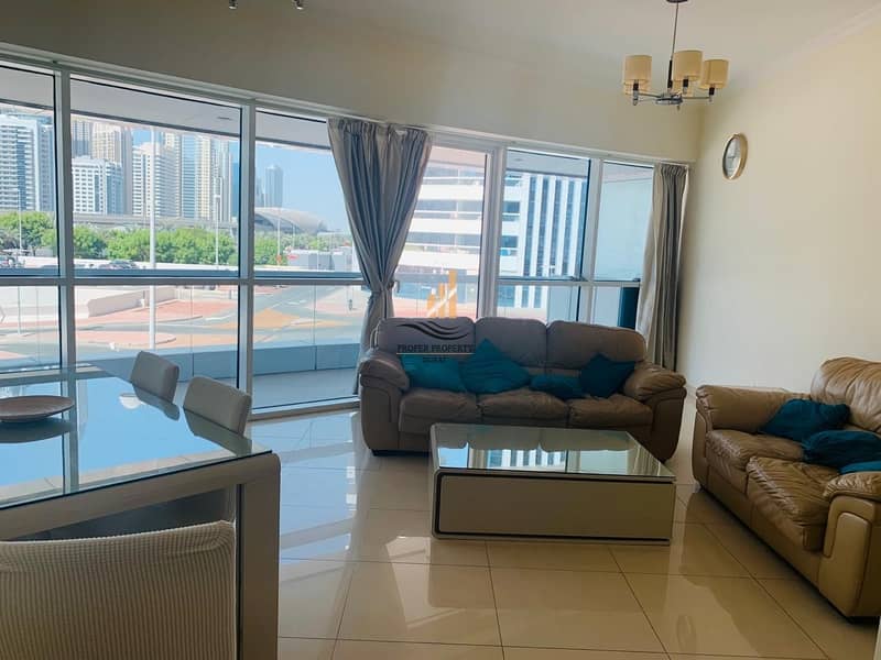 Beautiful furnished 2 BedRoom with Balcony near Metro