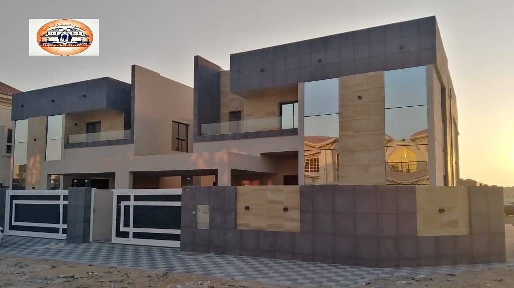 Modern villa for sale with attractive specifications, wonderful design, super duplex finishing, with the possibility of bank financing