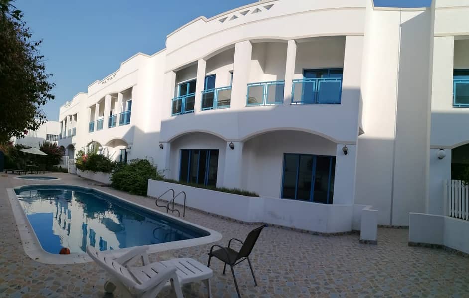 Limited stock! Semi-independent 4br+maid + swimming pool in jumeirah-3.