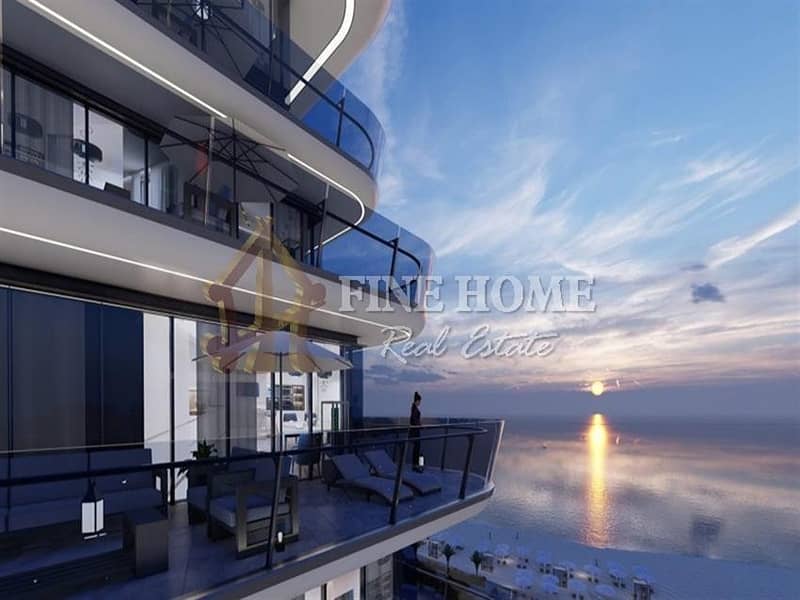 Iconic 3BR apartment in Yas Beach Residence.