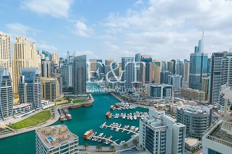 Lowest Price|Brand New|Full Marina View|Unfurnished