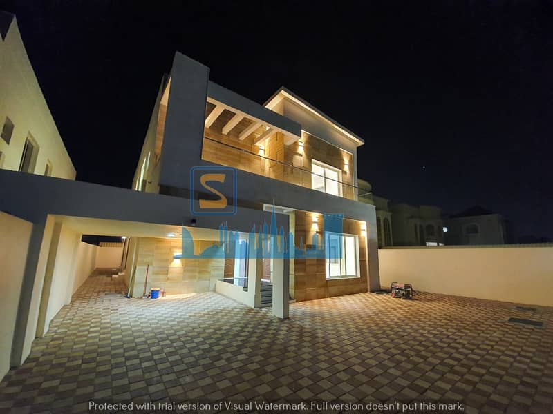 Modern villa for sale behind Hamidiya police station, 5 bedrooms, modern design