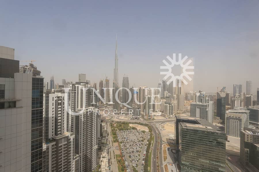 Fitted Full Floor Vacant Panoramic Burj + Sea View