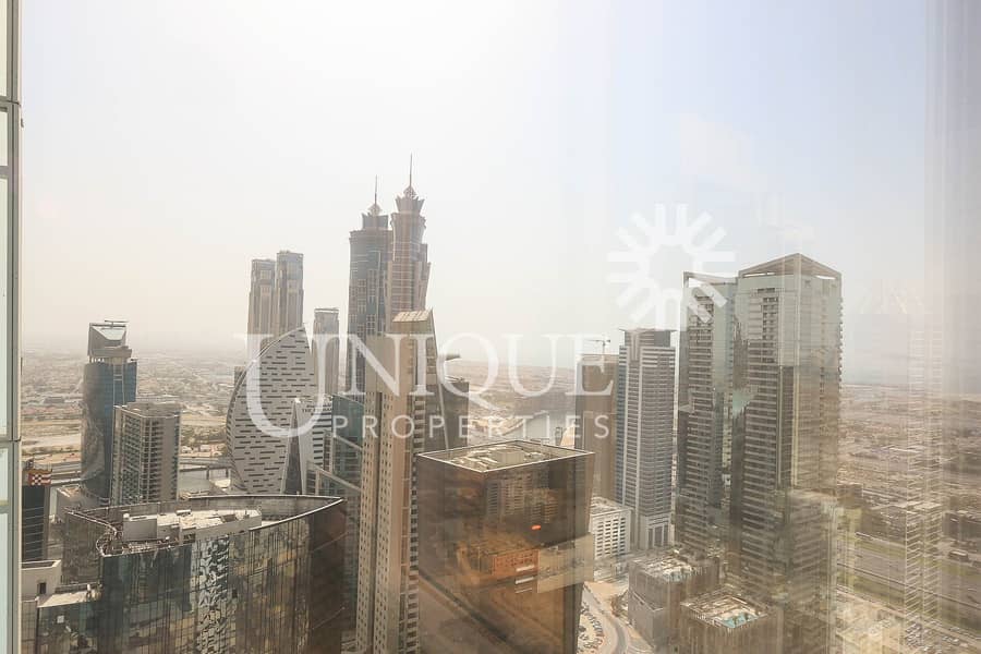 6 Fitted Full Floor Vacant Panoramic Burj + Sea View