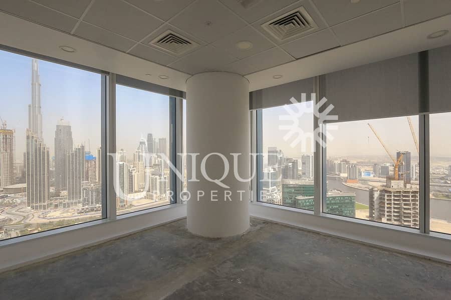 14 Fitted Full Floor Vacant Panoramic Burj + Sea View