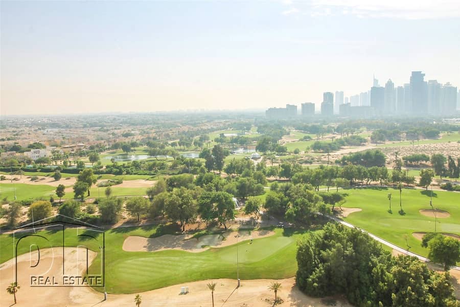 Golf Course View | Large 2 BR Layout | Available